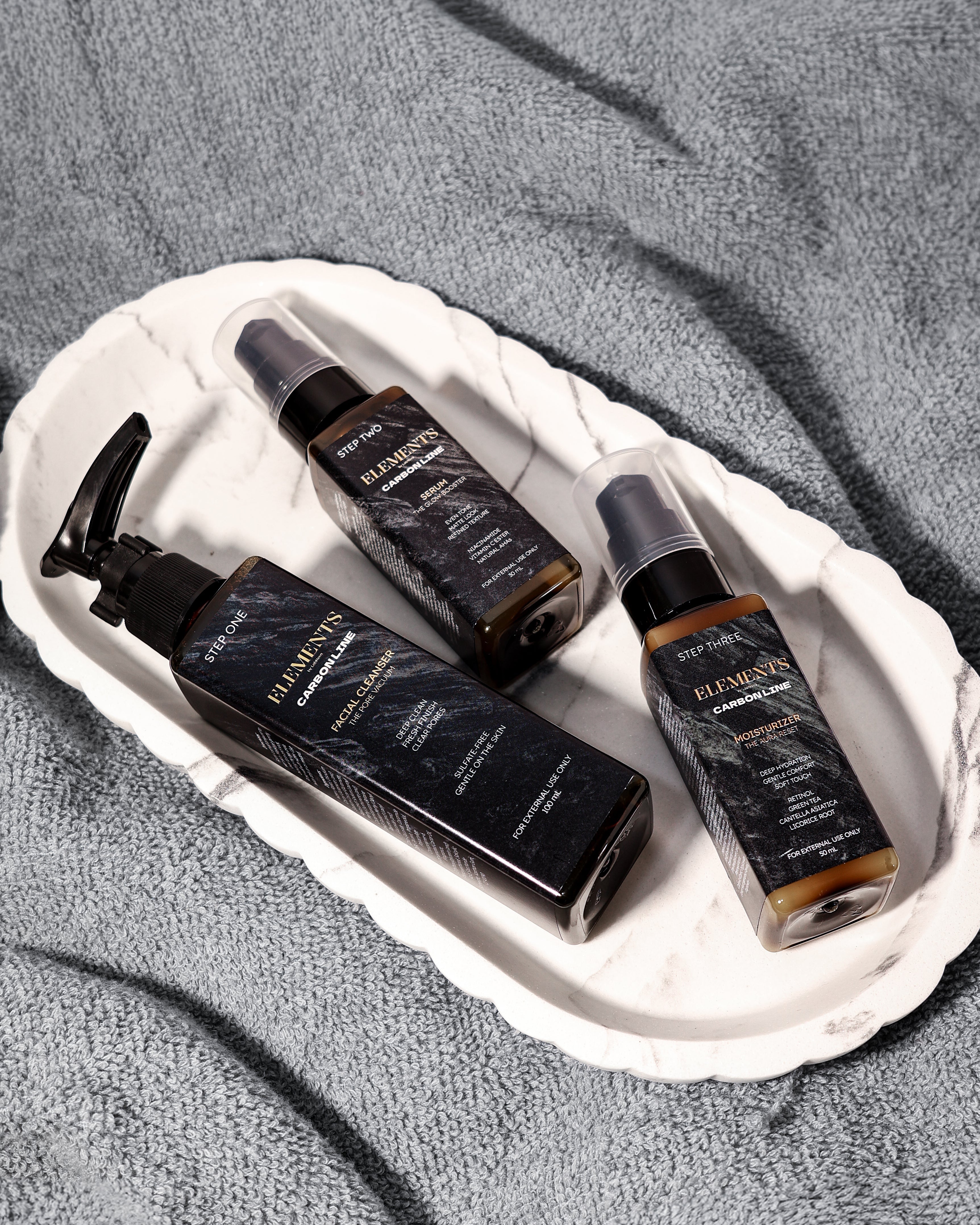 The Core Routine Complete Trio Set - ELEMENTS by LabNova Carbon Line